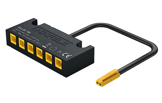 833.95.786 - 12 Volt 6-Way Distribution Block Without Switching Functi ...