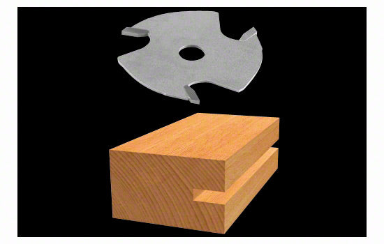 85526M - 1/16" Kerf T-Moulding Router Bit