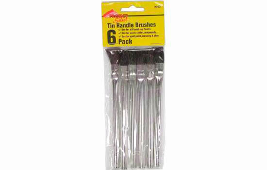 ACIDBRUSH - Tin Handle Acid Brush - 6ea per pack