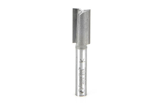 AM45216 - 2 Flute 3/8" Diameter x 1/4" Shank Plunge Router Bit