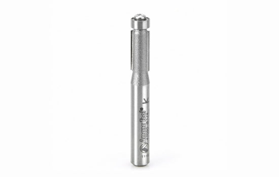 AM47090 - 2 Flute 1/4" Diameter x 1/4" Shank Flush Trim Router Bit