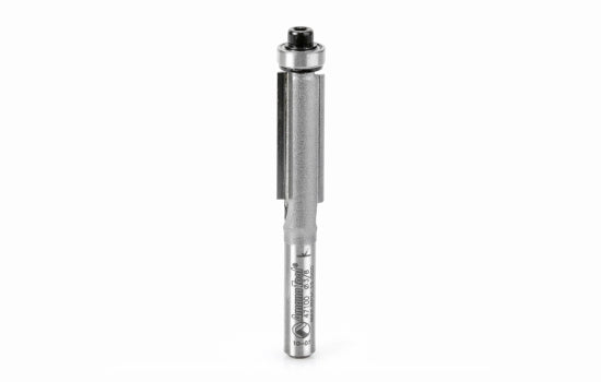 AM47100 - 2 Flute 3/8" Diameter x 1/4" Shank Flush Trim Router Bit