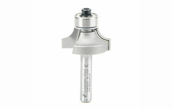 AM49504 - 2 Flute 1/4" Radius 1" Diameter x 1/4" Shank Rounding Router Bit