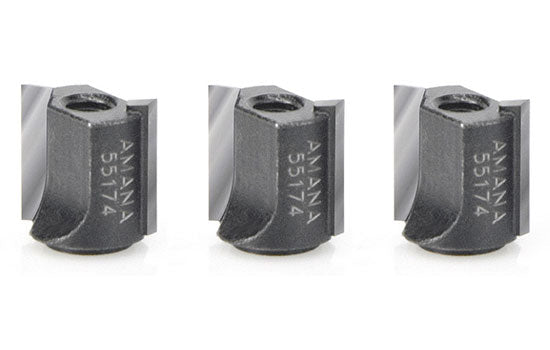 AM55174 - 2 Flute E-Z Change Cutters for 47174 3 per Pack