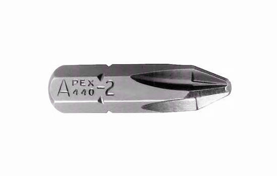 APX440-3 - 1/4" Hex 1"L #3 Phillips Screwdriver Bit