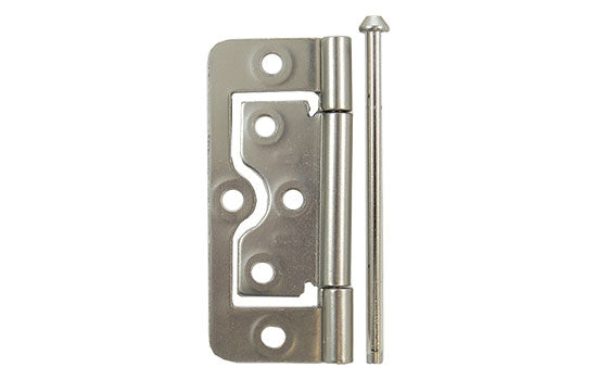 AV21533SN - Satin Nickel Non-Mortise Shutter/Bifold Door Hinge