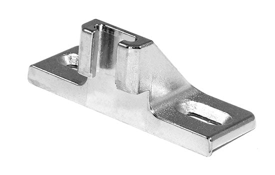 B130110023 - 1/2" Overlay Screw-on Edge Mount Baseplate for Compact Hinges