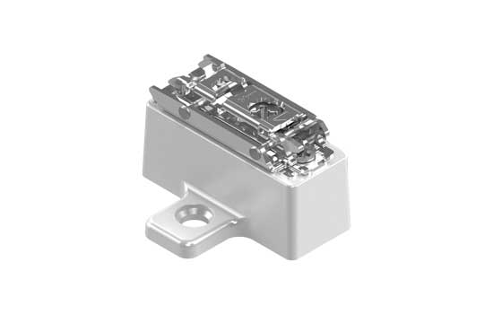 B173H9100.12 - 19mm Screw-on Cam Adjustable Wing Baseplate for Cliptop Hinges