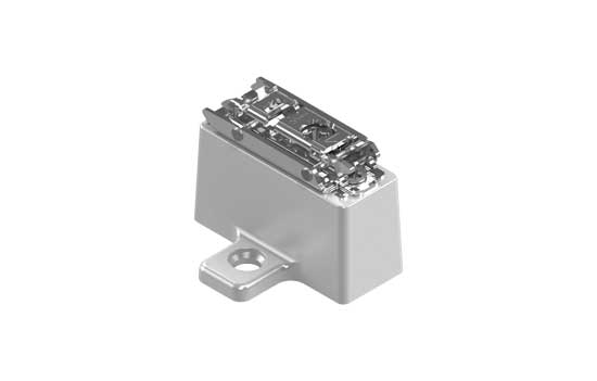 B173H9100.16 - 25mm Screw-on Cam Adjustable Wing Baseplate for Cliptop Hinges