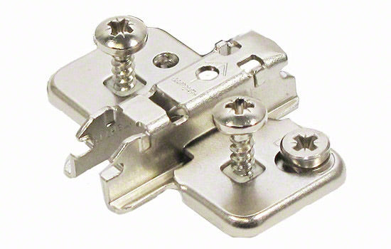 B174H7130E - 3mm Expando Cam Adjustable Dowel Wing Baseplate for Cliptop Hinges
