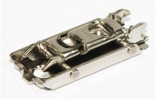B175H3100 - 0mm Screw-on Cam Adjustable In Line Baseplate for Cliptop Hinges