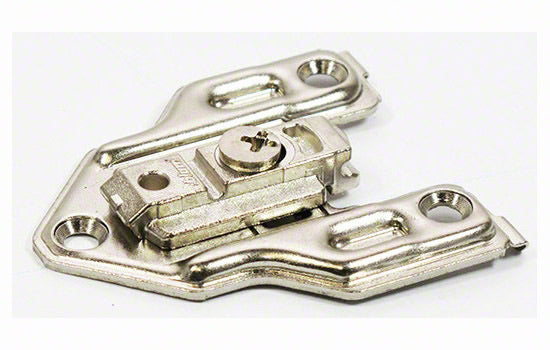 B175H6000 - 0mm Screw-on Cam Adjustable Face Frame Baseplate for Cliptop Hinges