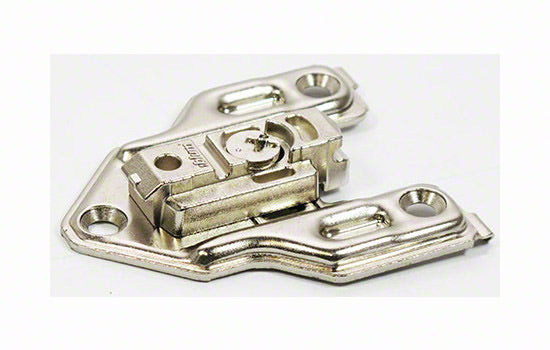 B175H6030 - 3mm Screw-on Cam Adjustable Face Frame Baseplate for Cliptop Hinges
