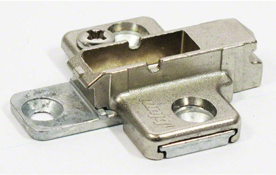 B175H7130 - 3mm Screw-on Wing Baseplate for Cliptop Hinges