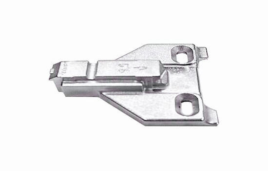B175L6030 - 3mm Screw-on Face Frame Baseplate for Cliptop Hinges