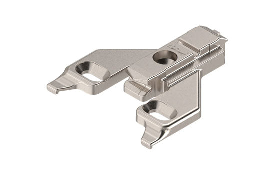 B175L660022 - 0mm Screw-on Face Frame Baseplate for Cliptop Hinges