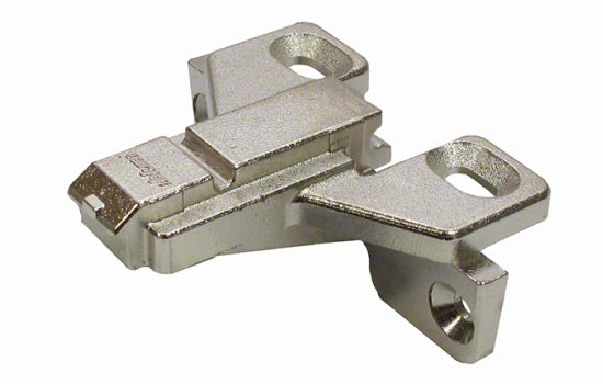 B175L660024 - 0mm Screw-on Face Frame Baseplate for Cliptop Hinges