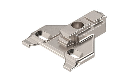 B175L663022 - 3mm Screw-on Face Frame Baseplate for Cliptop Hinges