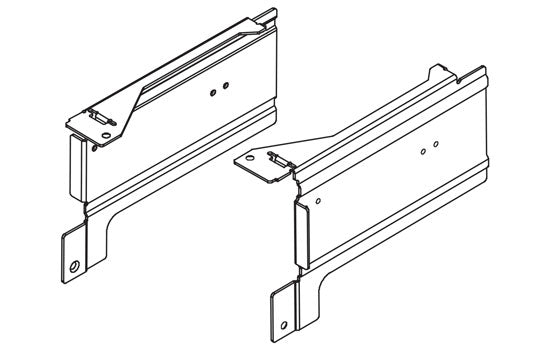 B22K6001 - Aventos HK-top Series Face Frame Mounting Brackets