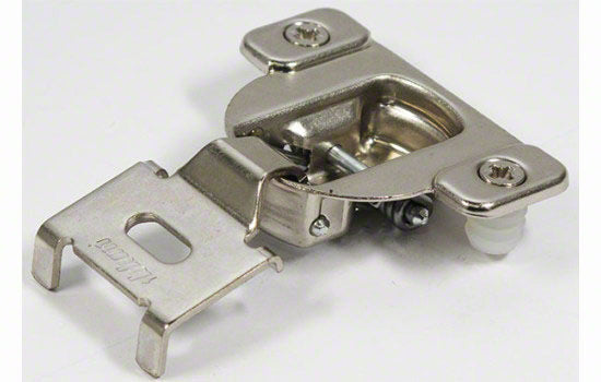 B38.3580.08 - 105 Degree 1/2" Overlay Self-closing Doweled Compact Hinge