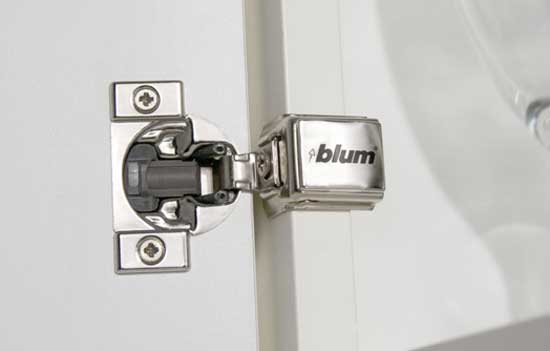 B38N358B.06 - 3/8" OL 38N Series Blumotion Doweled Compact Hinge