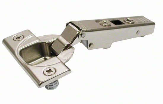 B70T3580.TL - 110 Degree Free-swinging Doweled Overlay Hinge
