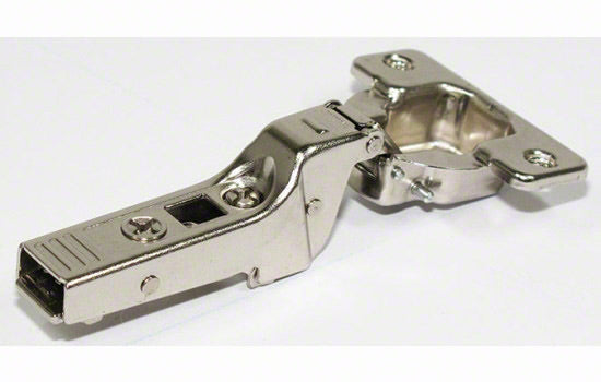 B70T965 - 95 Degree Free-swinging Screw On Half Overlay Thick Door Hinge