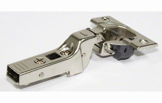 B71B9650 - 95 Degree Soft-closing Screw On Half Overlay Thick Door Hinge