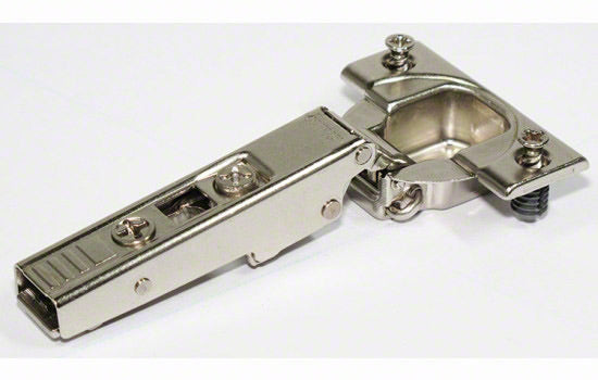 B71T358E - 110 Degree Self-closing Expando Dowel Overlay Hinge