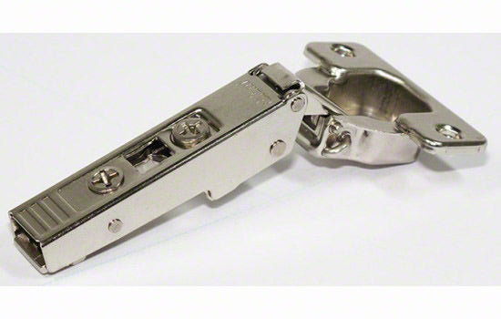 B71T555 - 120 Degree Self-closing Screw On Overlay Hinge
