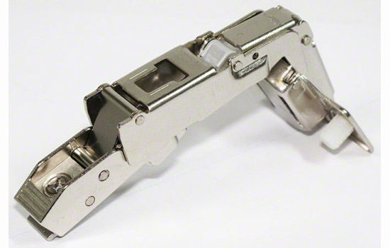 B71T658 - 170 Degree Self-closing Doweled Overlay Hinge