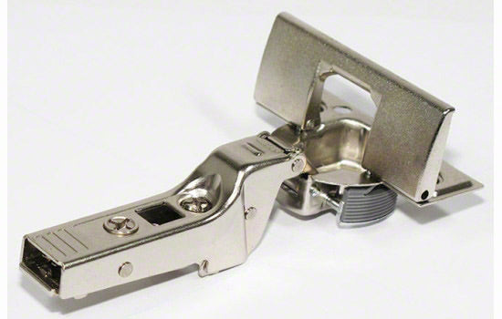 B71T969 - 95 Degree Self-closing Inserta Half Overlay Thick Door Hinge