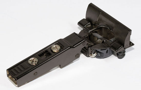 B73B3590BK - 110+ Degree Onyx Black Soft-closing Inserta Overlay Plus Hinge