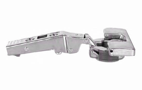 B79A9494BT - +15 Degree Self-closing Inserta Overlay Angle Hinge