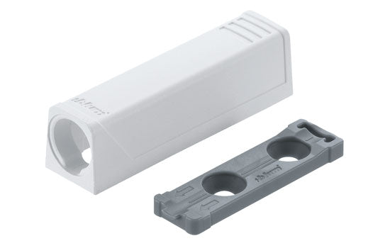 B956.1201WH - White Tip-On Adapter for Short Tip-On Units