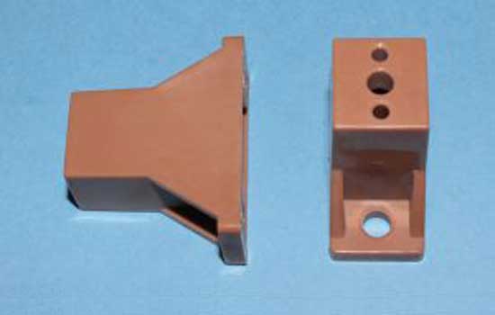 BB3675T52 - 1-1/2" Tan Nylon Drawer Slide Spacer - 50ea per Box