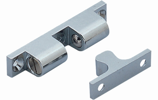 BCT-70 - Ball Catch Tension 1/2"W Polished Chrome