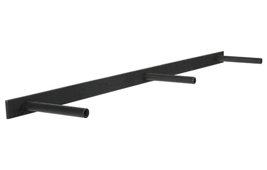BFSHD4206CSB1 - 42" Wide Black Steel Surface Mount Concealed Shelf Bracket