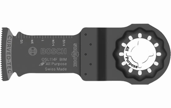 BHOSL114F - Plunge Blade 1-1/4" Starlock Bi-Metal 4"L