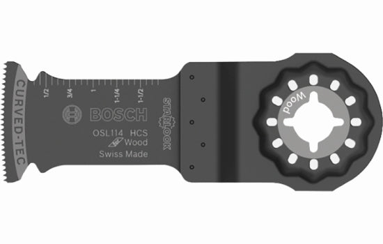 BHOSL114 - Plunge Blade 1-1/4" Starlock High Carbon Steel 4"L
