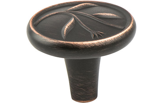 BN4017-10VB-P - 1-3/16" Diameter Verona Bronze Art Nouveau Collection Knob