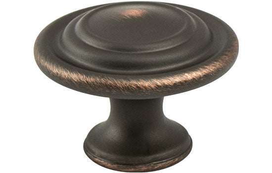 BN9365-10VB-P - 1-5/16" Diameter Verona Bronze Traditional Advantage 4 Collection Knob