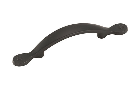 BP1590FB - 3" Center to Center Flat Black Inspirations Collection Pull
