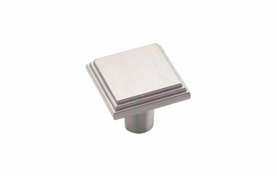 BP26117G10 - 1" Satin Nickel Manor Square Knob