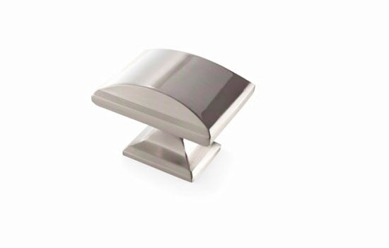 BP29368G10 - 1-1/2" x 1-1/4" Satin Nickel Candler Oversized Rectangular Knob