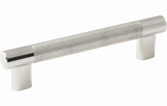 BP36558PNSS - 128mm Center to Center 5-15/16" Length Polished Nickel/Stainless Steel Esquire Collection Pull