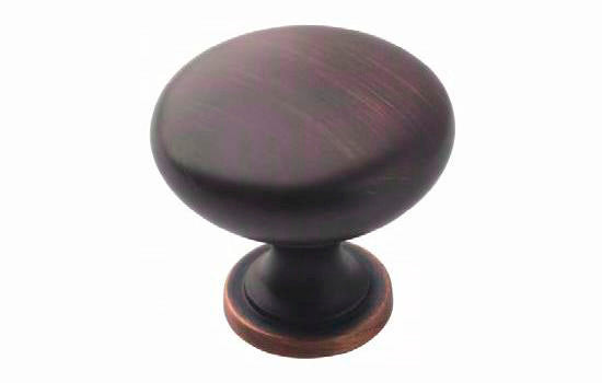 BP53005ORB - 1-1/4" Diameter Oil-rubbed Bronze Edona Collection Knob
