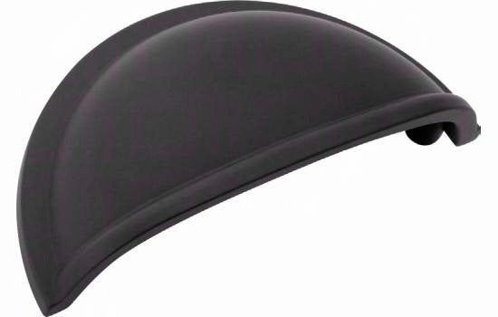 BP53010FB - 3" Center to Center Flat Black Cup Pull
