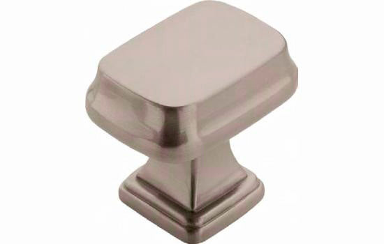 BP55340G10 - 1-1/4" x 7/8" Satin Nickel Revitalize Collection Rectangular Knob