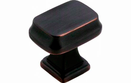 BP55340ORB - 1-1/4" x 7/8" Oil-rubbed Bronze Revitalize Collection Rectangular Knob